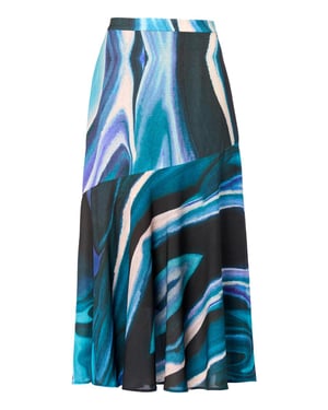 Rock mit Maycey-Print Multi