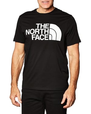The North Face M Standard SS T-Shirt in Schwarz