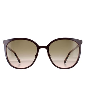 Jimmy Choo Cat Eye Damen Gold Kupfer Braun Farbverlauf ORIA/G/SK