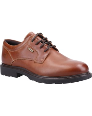 Hush Puppies Pearce Leder Herren Tan Schnürschuhe