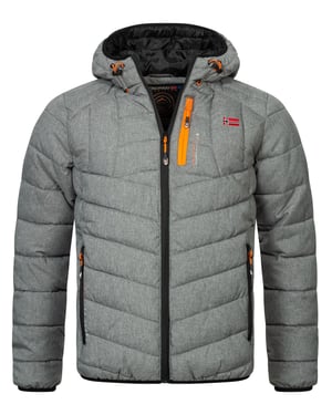 Geo Norway Winterjacke Grau
