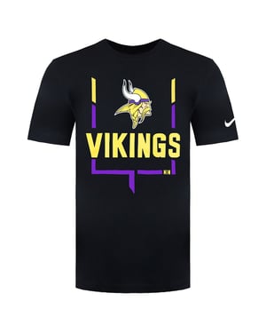 Nike NFL Minnesota Vikings Legend Goal Post Herren-T-Shirt