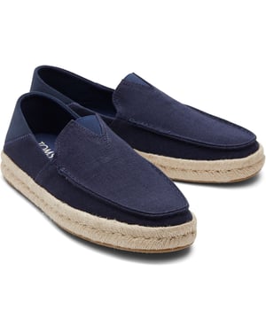 TOMS Alonso Jute Herren Marine Espadrilles