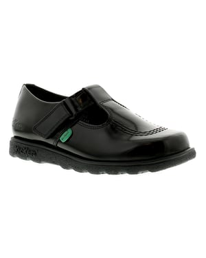 Kickers Kids T Bar Moc Toe Schuhe