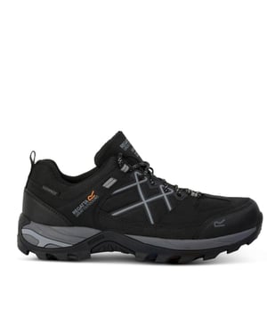 Regatta - Herren Wanderschuhe "Samaris III" (Schwarz/Granitgrau)