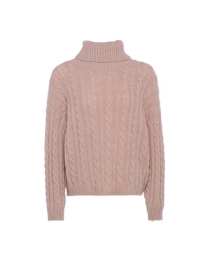 Mymo Pullover Damen Beige