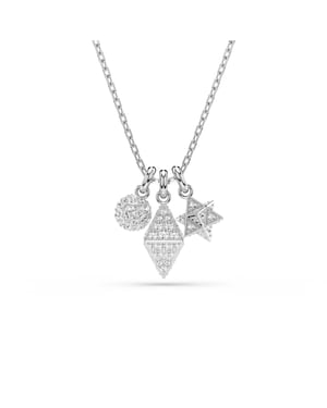 Swarovski 'Dextera' Damenhalskette aus Basismetall - Silber 5700288