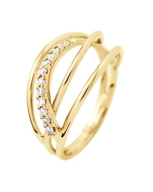 DIADEMA - Ring - Prestige Jewelery - Diamanten - Gelbgold