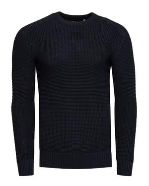 Rusty Neal Pullover Casual Fit Blau