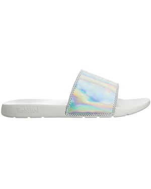 Timberland Playa White Womens Sliders