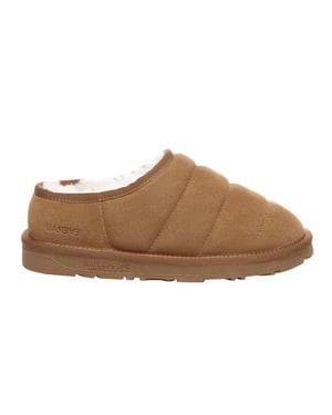 EVER AU Frauen Jaeger Low Ankle Slippers - Kastanie