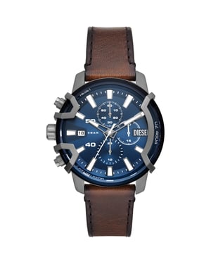 Diesel Griffed Braun Herren Armbanduhr DZ4604