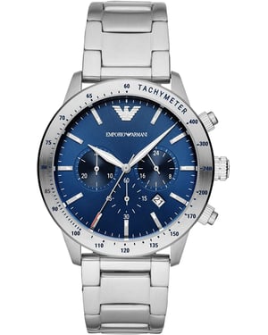 Emporio Armani Mario Herrenuhr Silber AR11306