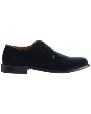 Hackett Derby Herren schwarze Schuhe