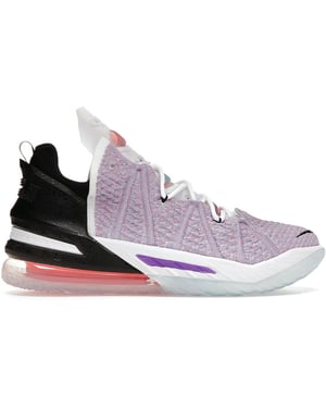 Nike LeBron XVIII Purpur Herren Trainer