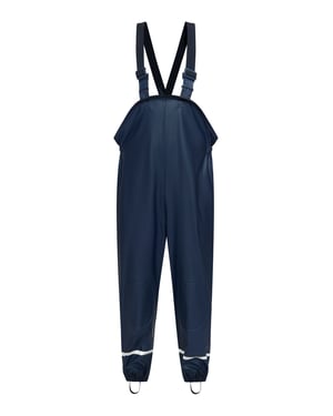Schmuddelwedda Regenhose aus recyceltem Material Mädchen (Kids) Marine
