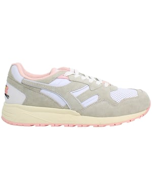 Diadora LC23 N9002 Herren-Sneaker in Weiß/Rosa