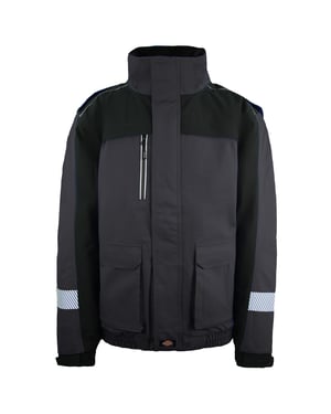 Dickies Winterarbeit wasserdichte Herren grau/schwarzer Mantel