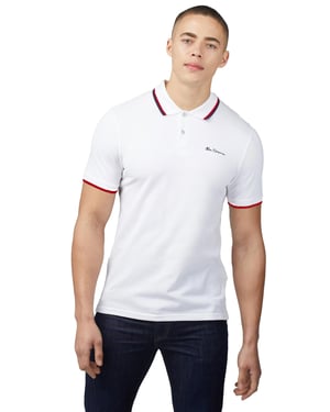 Ben Sherman | Herren Polohemd mit Spitze