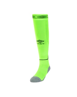 Umbro - "Diamond" Fußballsocken für Kinder (Gecko-Grün/Schwarz)