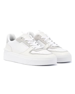 Cruyff Surefire Tennis Weiße Ledersneaker Für Herren
