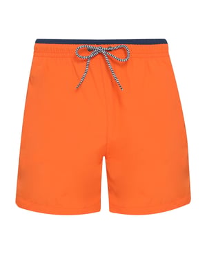 Asquith & Fox Herren-Badeshorts (Orange/Marine)