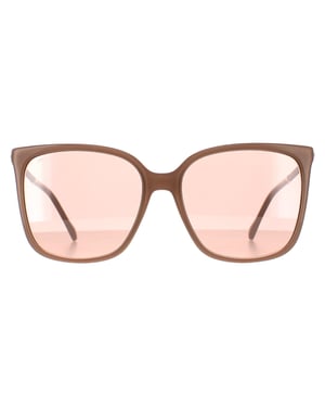 Jimmy Choo Square Damen Nude Rosa Flash Silber Spiegel SCILLA/S
