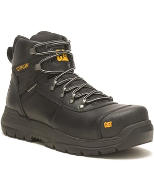 Caterpillar Pneumatic 2.0 Leder Schwarz Sicherheitsstiefel