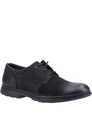 Hush Puppies Herren Trevor Nubuck Schuhe (Schwarz)