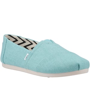 TOMS Alpargata Classic Damen Espadrilles aus Jute in Aqua