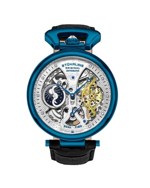 Blue Emperor's Grand DT Automatik 46mm Skeleton