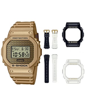 Casio G-Shock Herren Gold Uhr DWE-5600HG-1ER