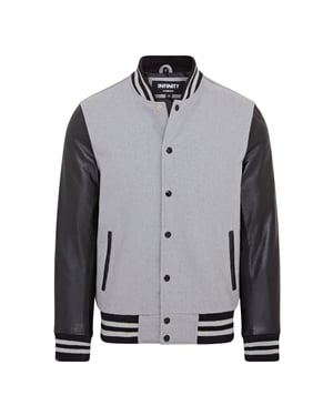 Letterman Baseball Bomberjacke aus Wolle und Leder im College-Stil - Genua