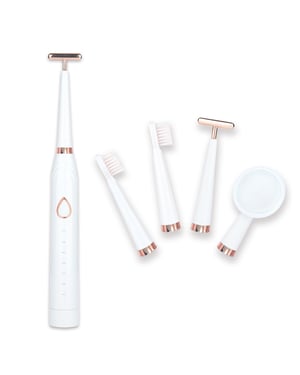 Set Beauty Shine Ultrasonic - Blanco - 5W