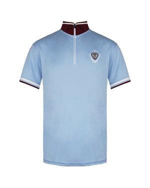 Rossignol Kurzarm 3/4 Reißverschluss Up Hellblau Herren Virage Polo Shirt Rldmy10 794