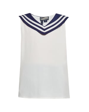 Dreimaster Bluse Mädchen (Kids) Wollweiß