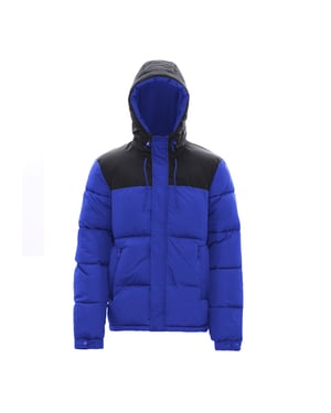 Mo Wattierte Steppjacke Herren Kobalt Schwarz