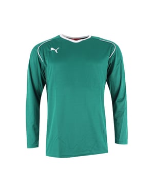Puma V5.08 Langarm V-Ausschnitt Green Kids Football Top 700472 05