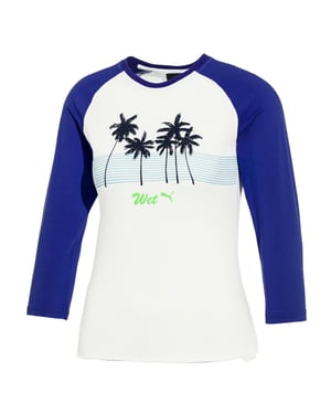 Puma x Fenty White Raglan T -Shirt - Frauen