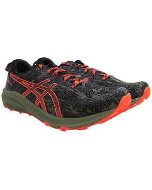 Asics Fuji Lite 3 Herren Grün/Schwarz Laufschuhe
