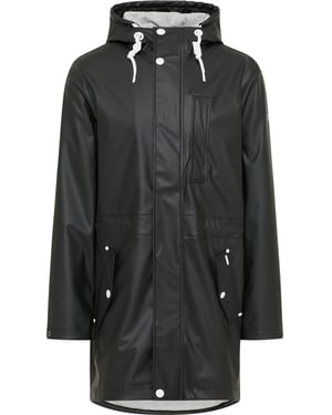 ICEBOUND Regenmantel Herren Schwarz