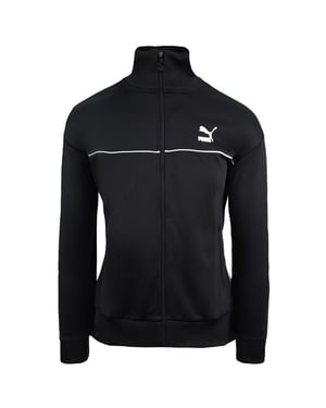 Puma Zip Up Track Jacke Langarm schwarzer Damen Track Top 595943 01