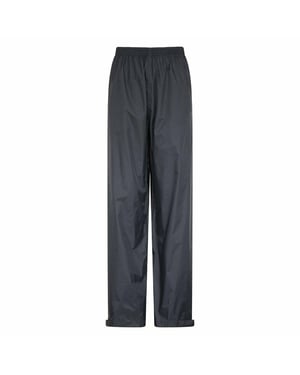 Mountain Warehouse Herren Downpour Wasserdichte Hose (Schwarz)