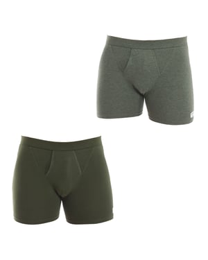 2er-Pack Ocean-Boxershorts aus Bio-Baumwolle, Modell A0AFT für Herren.