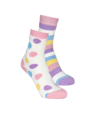 Trespass - "Frolic" Stiefelsocken für Kinder (4er-Pack) (Pink)