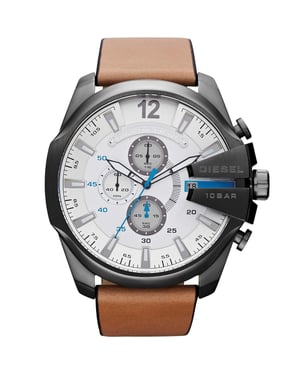 Diesel Mega Chief Braun Herren Armbanduhr DZ4280