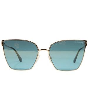 Tom Ford Helena FT0653 28V Gold Sonnenbrille