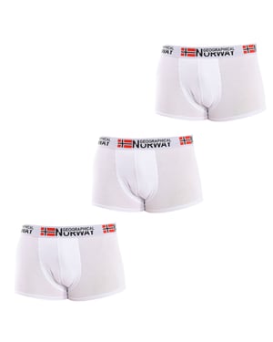 Pack-3 Boxershorts Geografisches Norwegen Mann