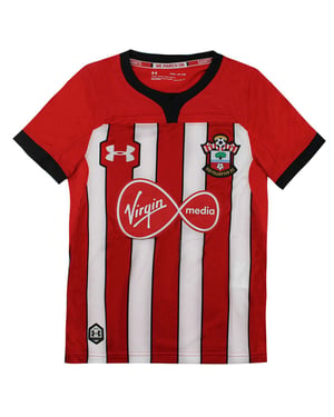 Under Armour Southampton FC Kurzarm Kinder weiß rote Fußballtop 1315409 602