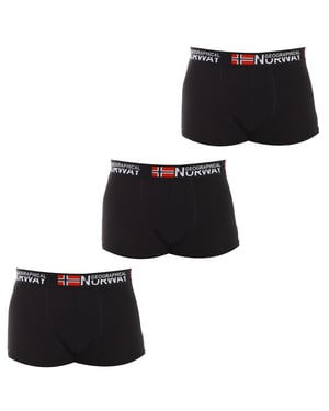 Pack-3 Boxershorts Geografisches Norwegen Mann